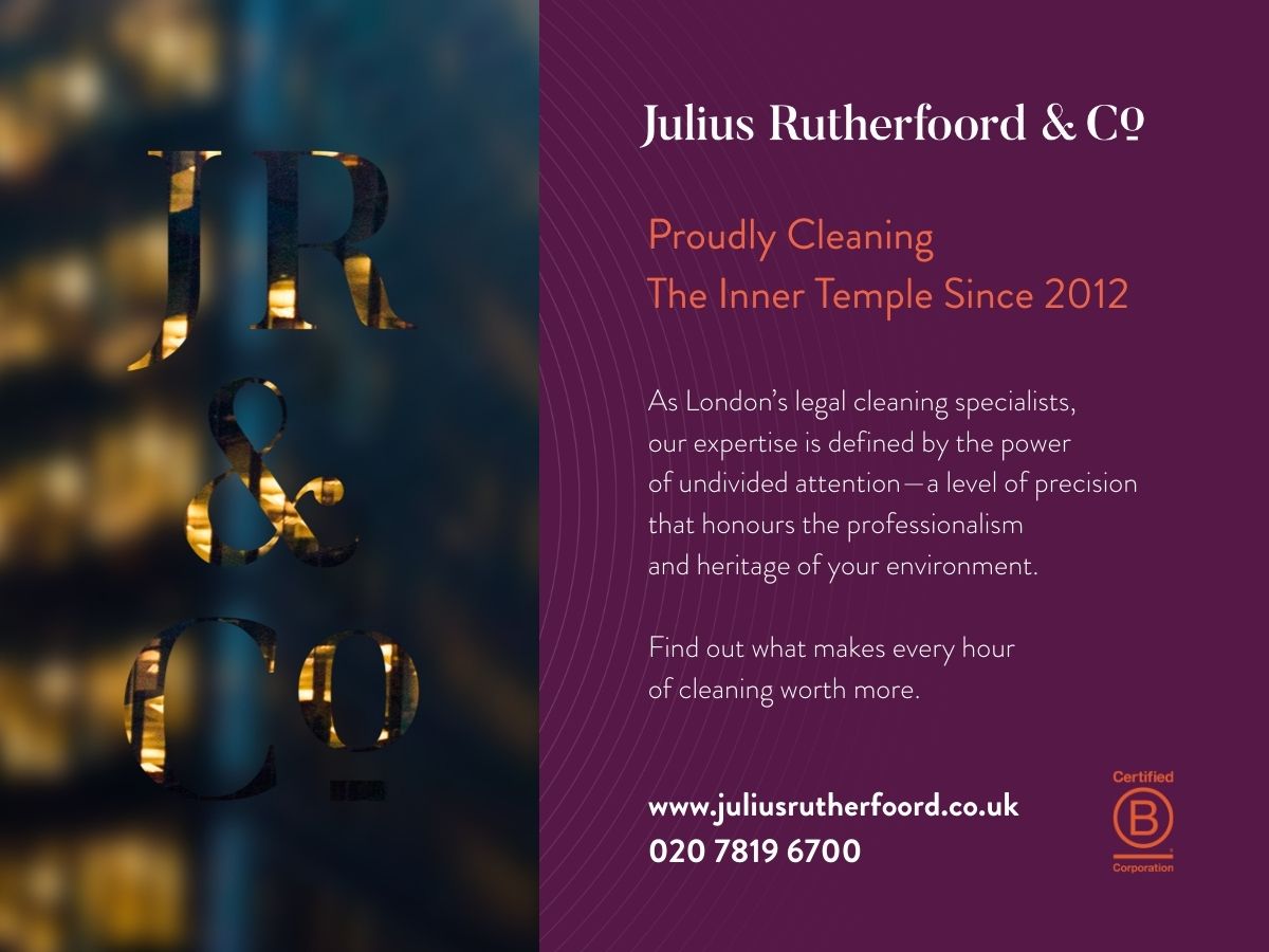 Julius Rutherfoord image repeating the copy of the advert body